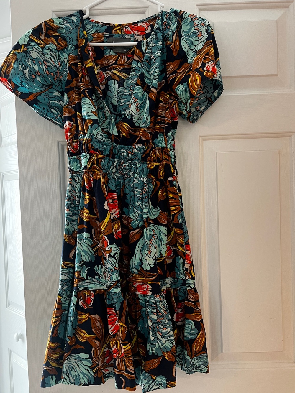Anthropologie Somerset Floral Mini Dress